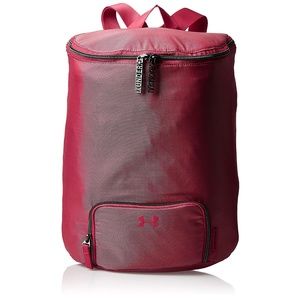 Under Armour UA Midi Impulse Pink Red Iridescent Storm Water-Resistant Backpack